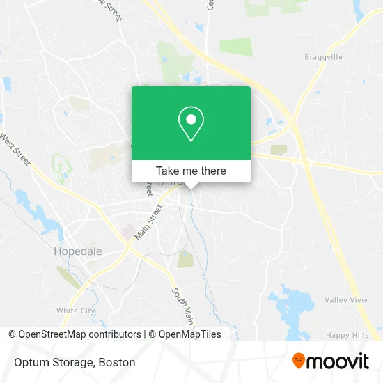 Optum Storage map