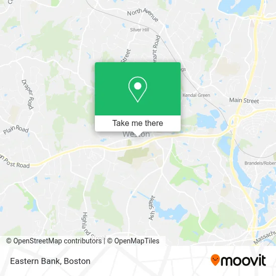 Eastern Bank map