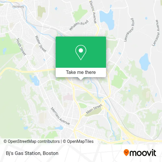 Bj's Gas Station map