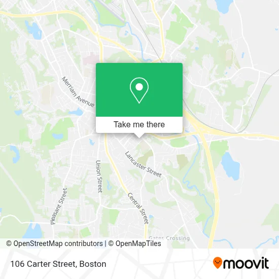 106 Carter Street map