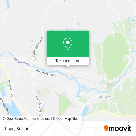 Usps map