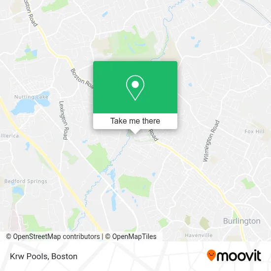 Krw Pools map