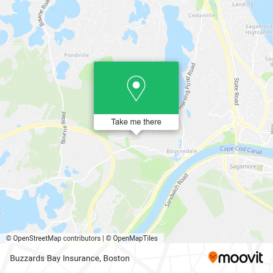 Buzzards Bay Insurance map