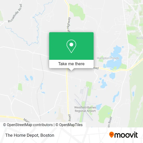 The Home Depot map