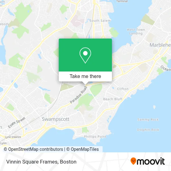 Vinnin Square Frames map