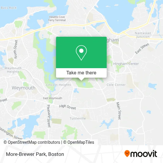 More-Brewer Park map
