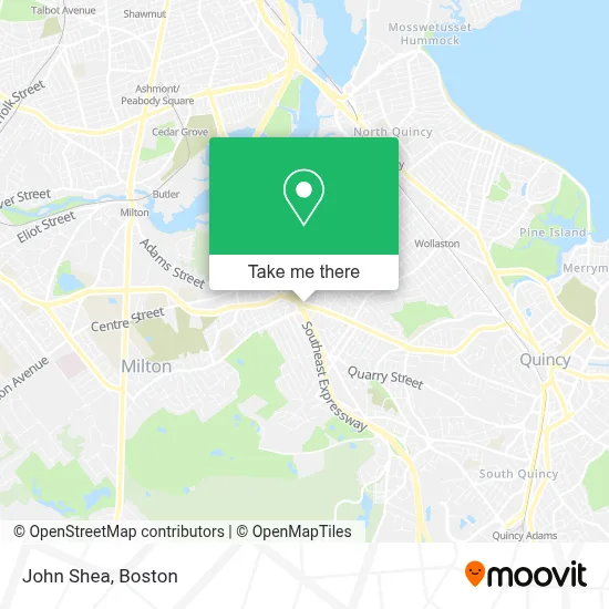 John Shea map