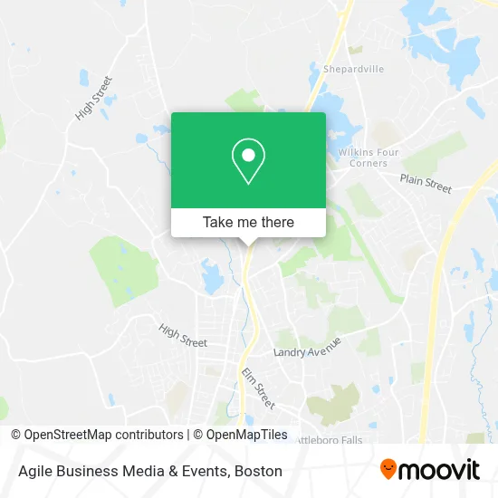 Agile Business Media & Events map