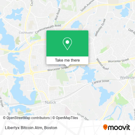 Libertyx Bitcoin Atm map