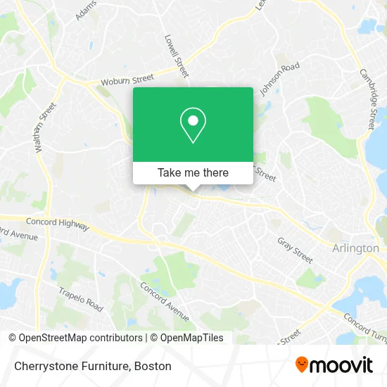 Cherrystone Furniture map