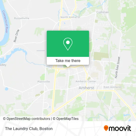 The Laundry Club map