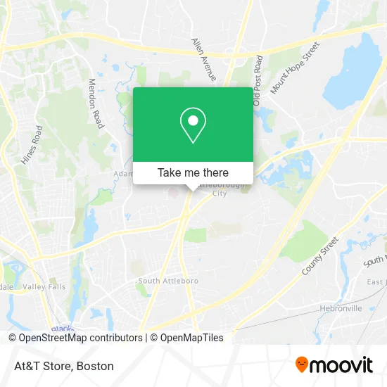 At&T Store map
