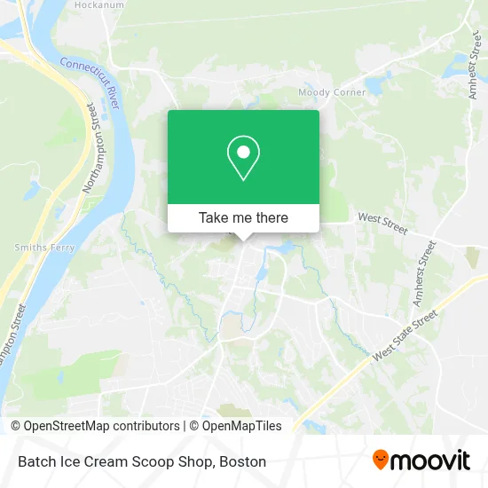 Batch Ice Cream Scoop Shop map