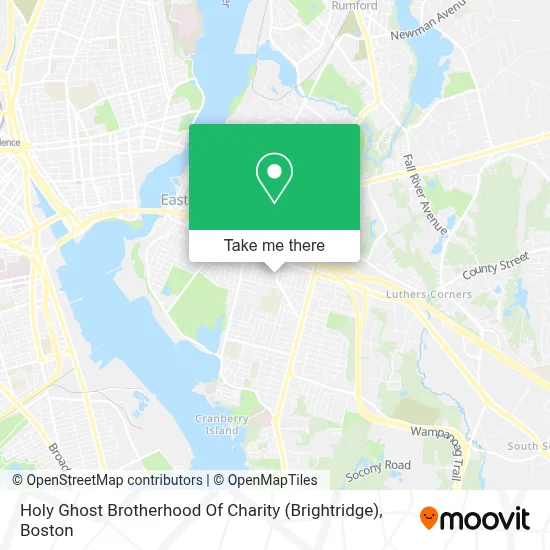 Holy Ghost Brotherhood Of Charity (Brightridge) map