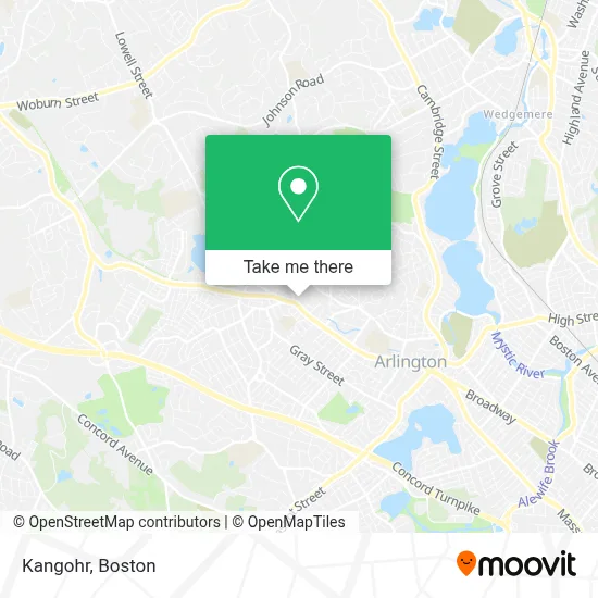 Kangohr map