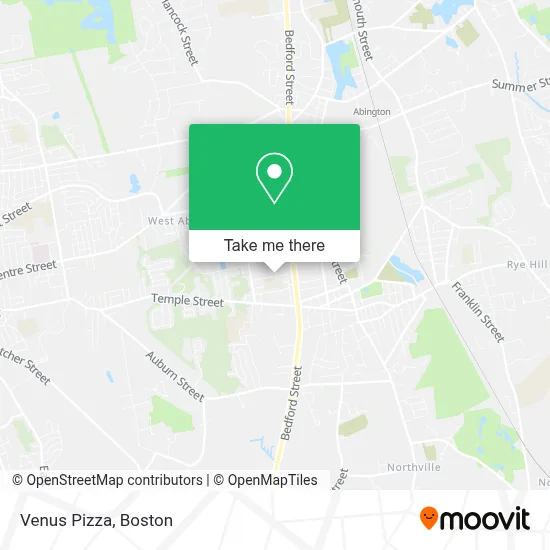 Venus Pizza map