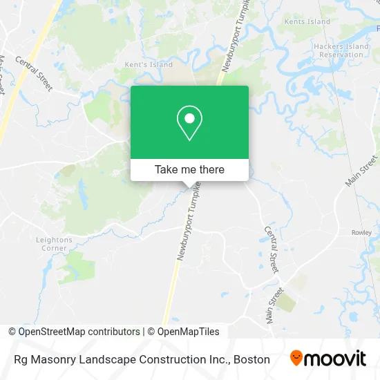 Rg Masonry Landscape Construction Inc. map