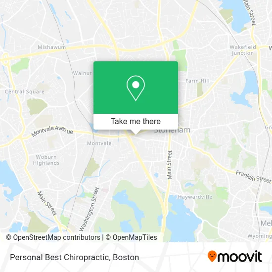 Personal Best Chiropractic map