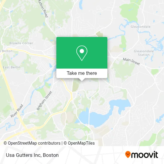 Usa Gutters Inc map