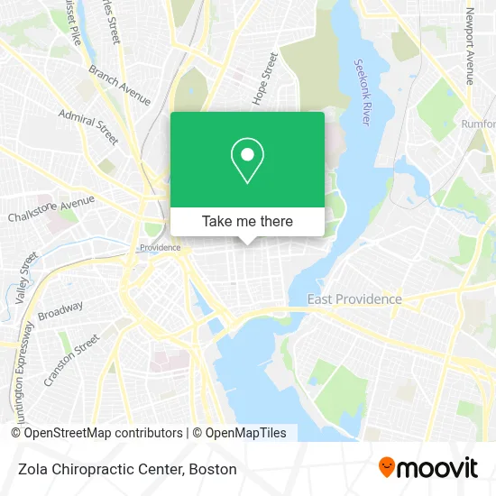 Zola Chiropractic Center map