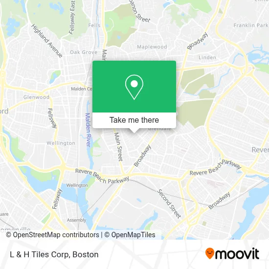 L & H Tiles Corp map