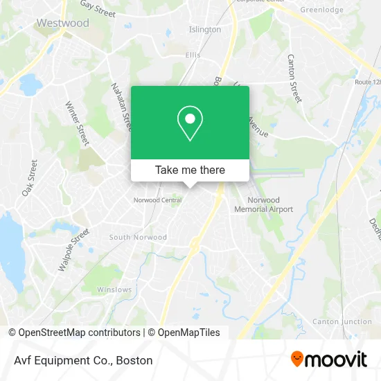 Avf Equipment Co. map