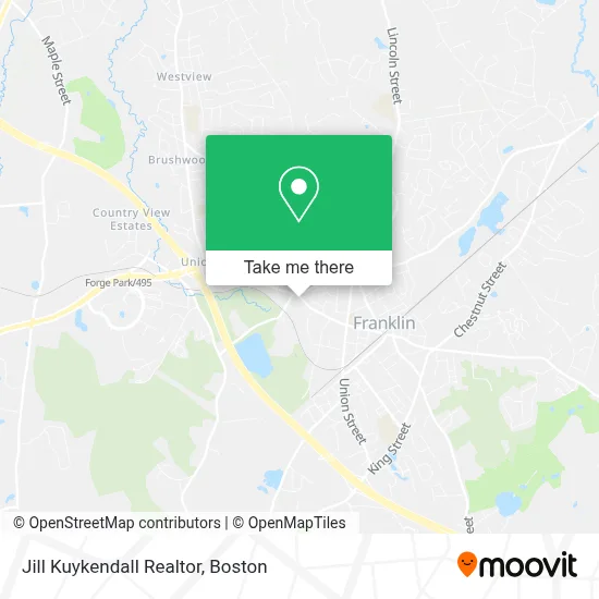 Jill Kuykendall Realtor map