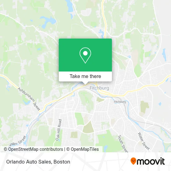 Orlando Auto Sales map