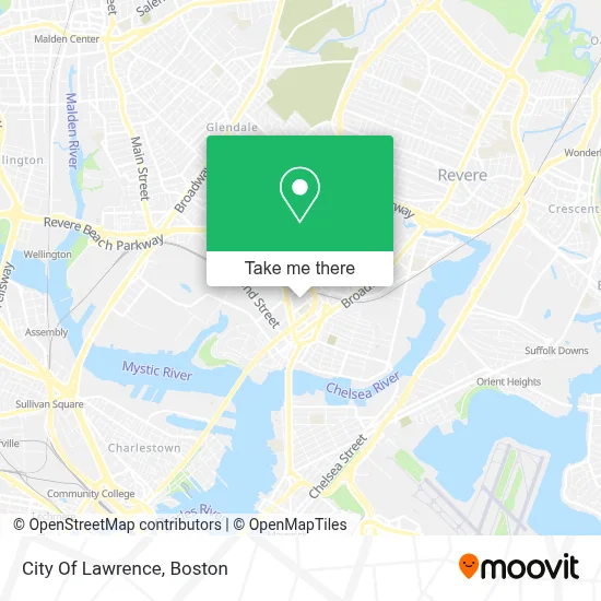 City Of Lawrence map