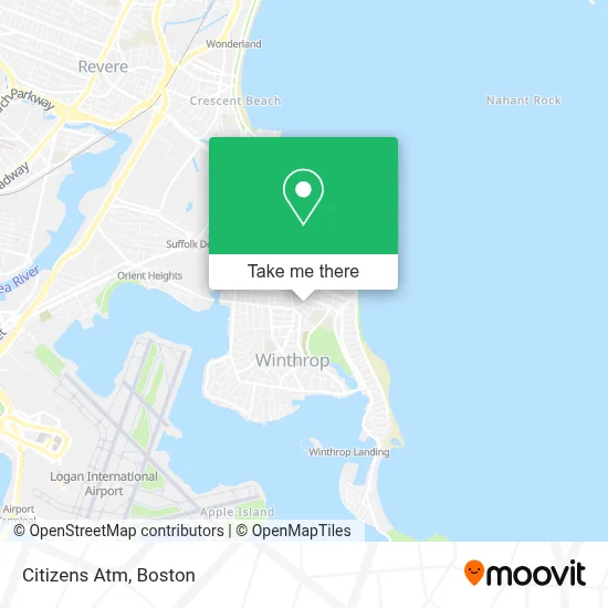 Citizens Atm map