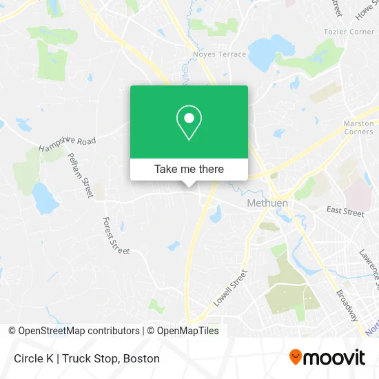 Circle K | Truck Stop map
