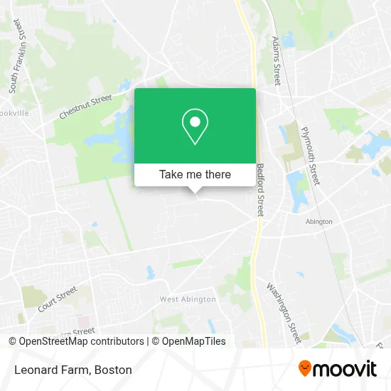 Leonard Farm map