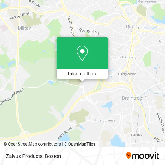 Zalvus Products map