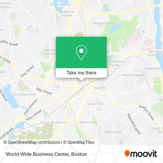World-Wide Business Center map