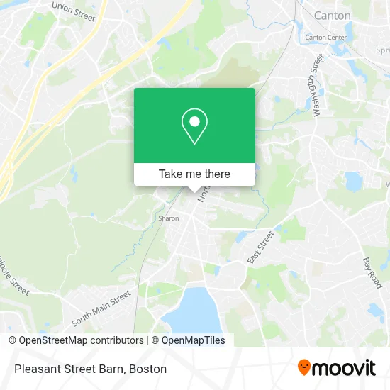 Pleasant Street Barn map