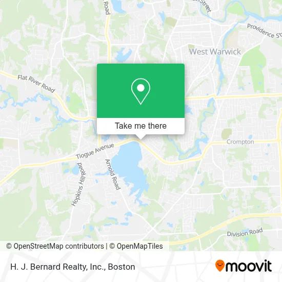 H. J. Bernard Realty, Inc. map