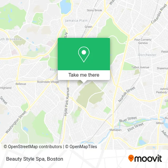 Beauty Style Spa map