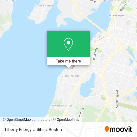 Liberty Energy Utilities map