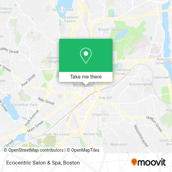 Ecocentric Salon & Spa map
