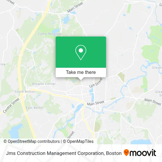 Jms Construction Management Corporation map
