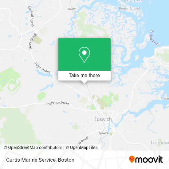 Curtis Marine Service map