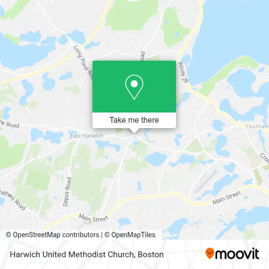 Harwich United Methodist Church map