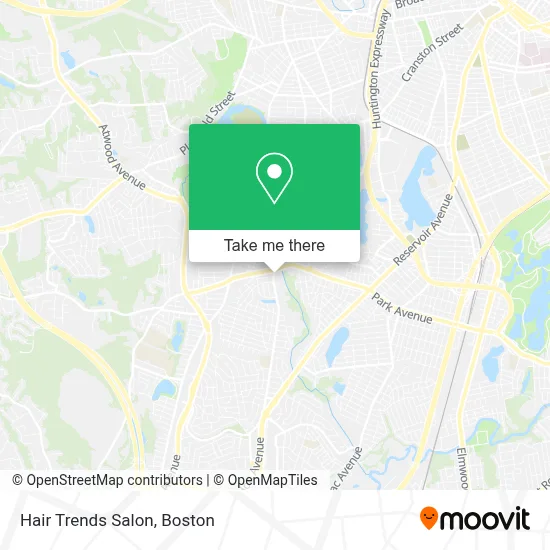 Hair Trends Salon map