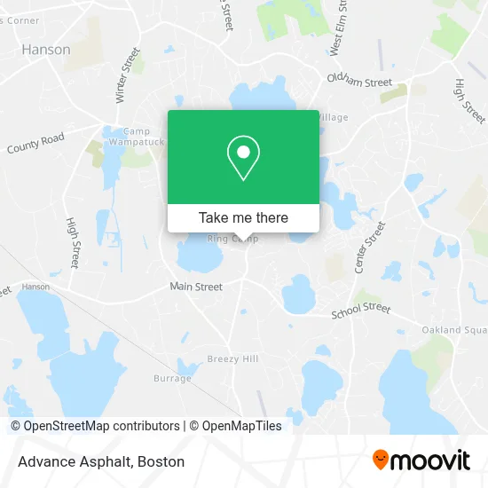 Advance Asphalt map