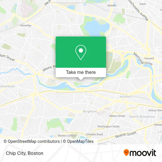 Chip City map