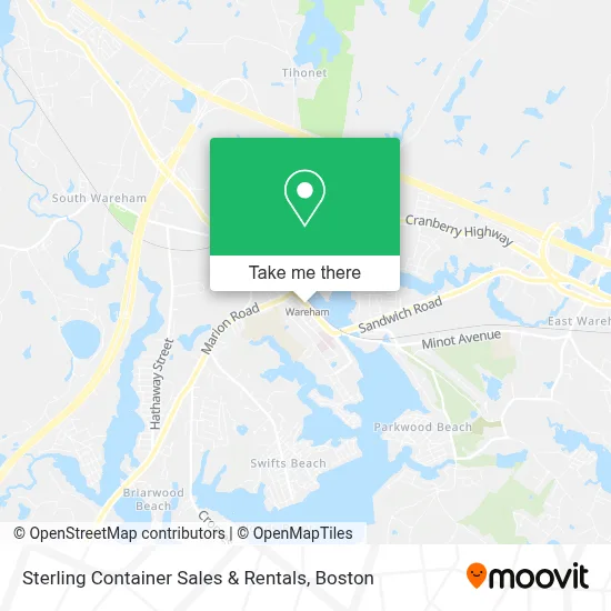Sterling Container Sales & Rentals map