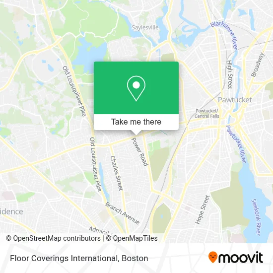 Floor Coverings International map