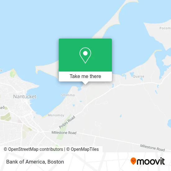 Bank Of America map