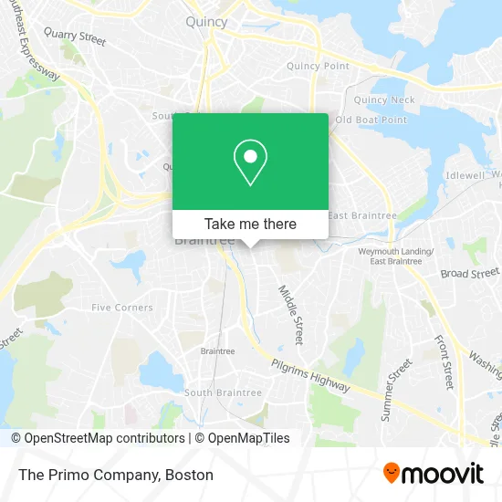 The Primo Company map
