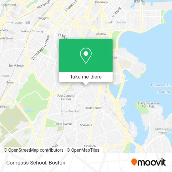 Compass School map
